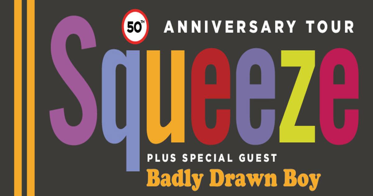 Squeeze 50th Anniversary Tour 2024 Eastbourne Theatres